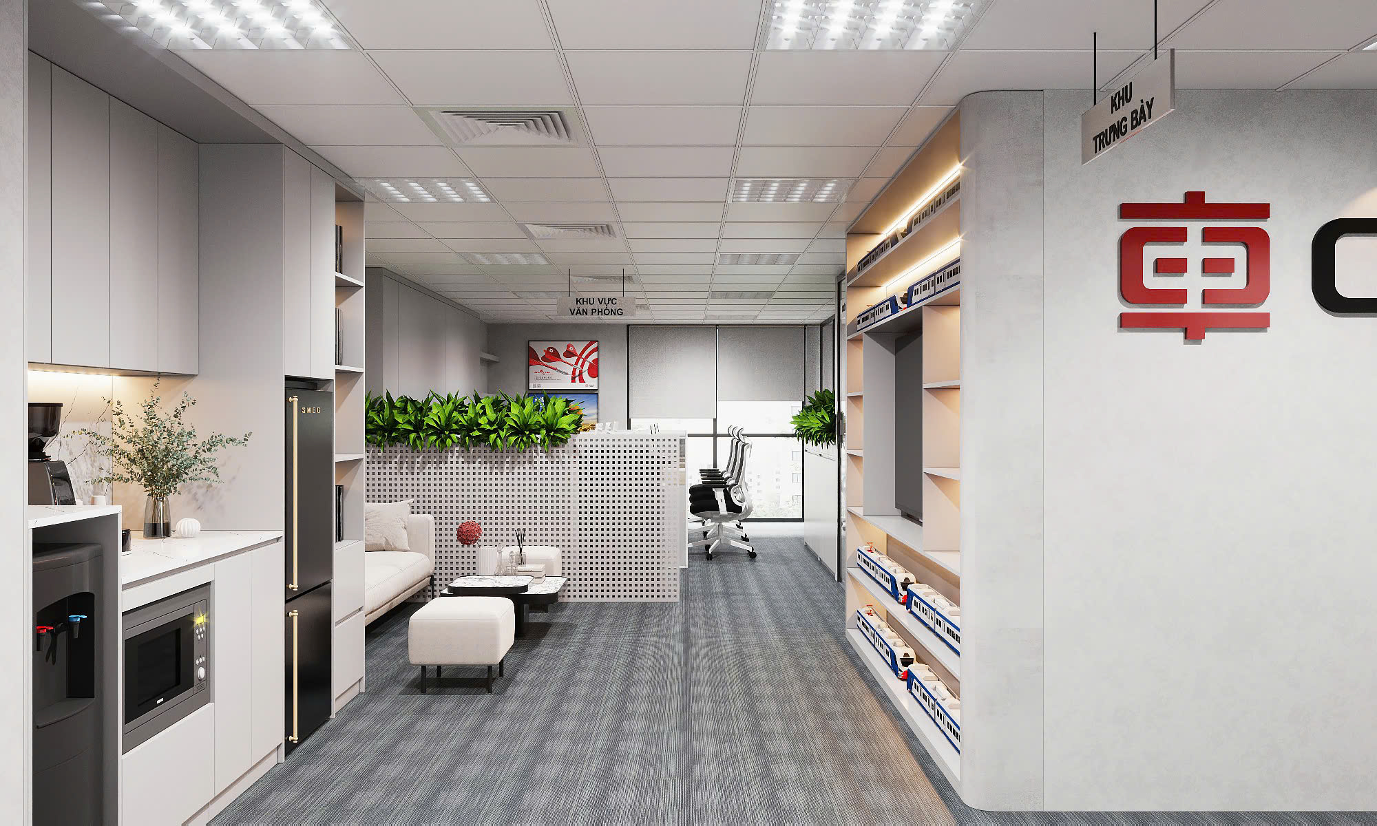 Văn Phòng CĐT CRRC - ảnh 12