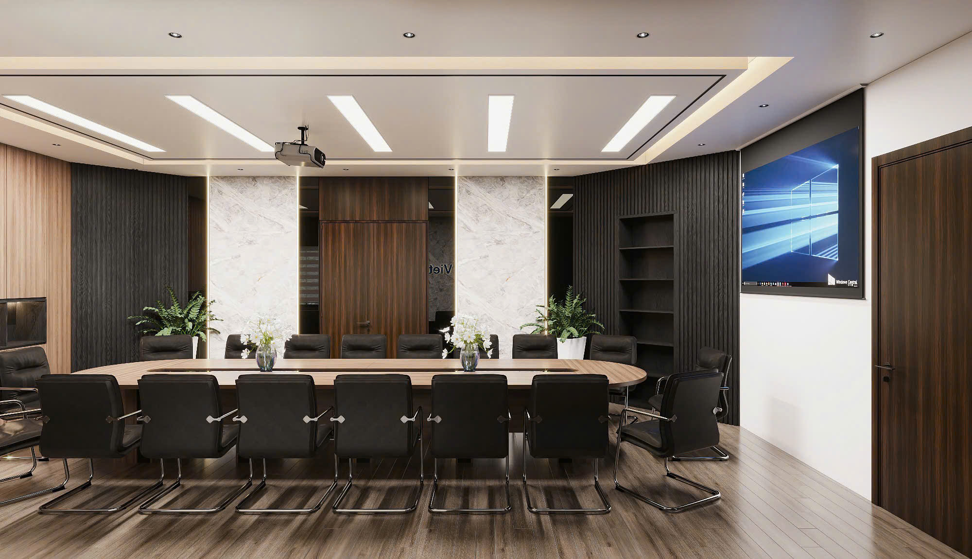 Thiết kế văn phòng Viettinbank - ảnh 1