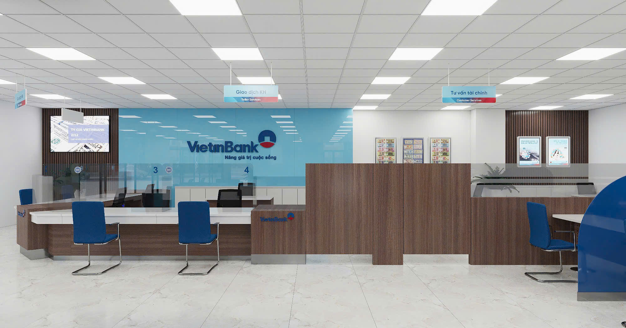 Quầy giao dịch Viettinbank - ảnh 13