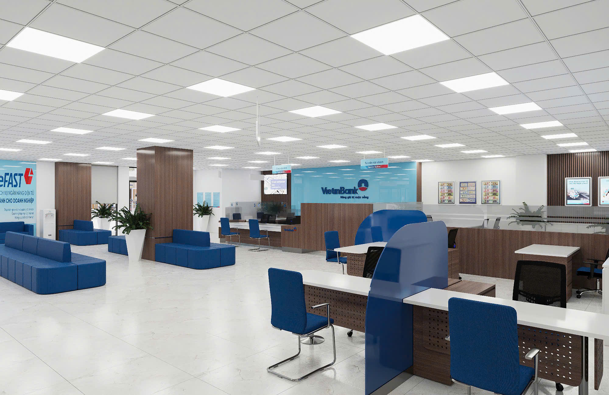 Quầy giao dịch Viettinbank - ảnh 9